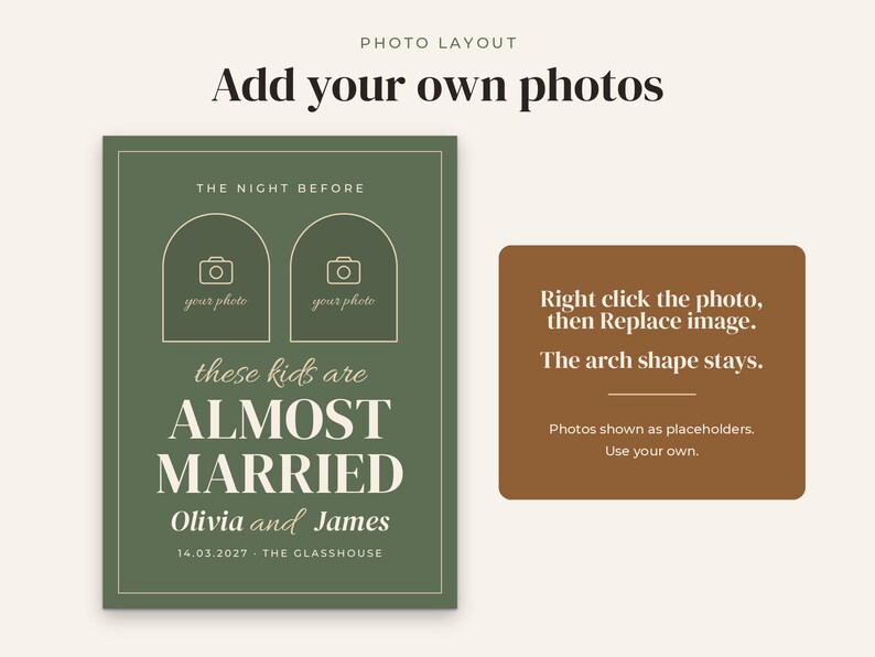 Rehearsal Dinner Sign Template, image 8