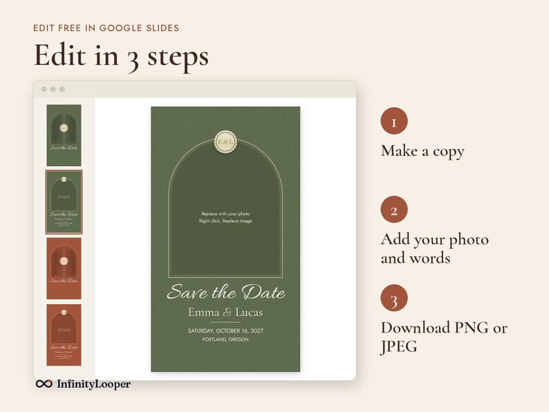 Animated Save the Date Video Template, image 7