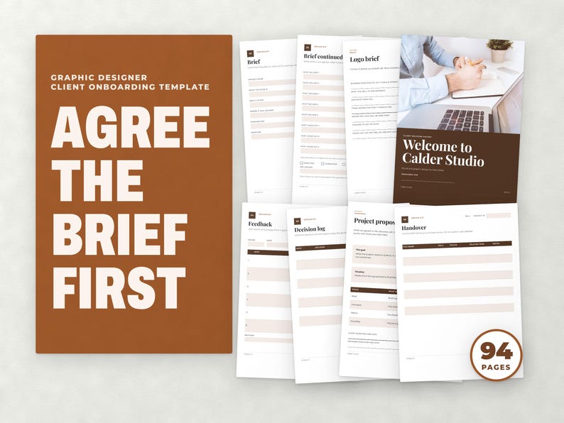 Graphic Designer Client Onboarding Template