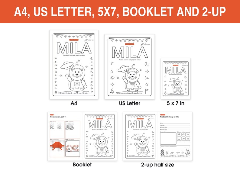 Personalized Kids Activity Book, image 9