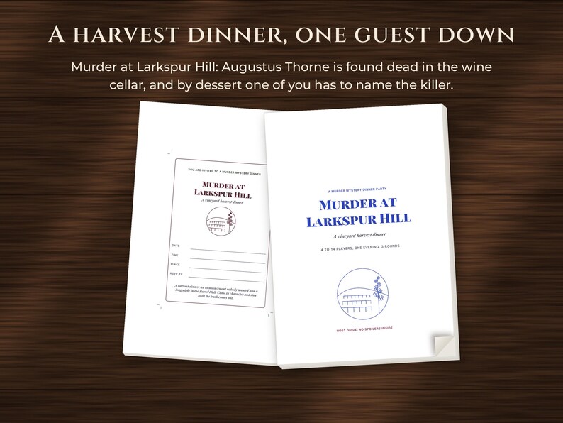 Murder Mystery Party Game for Adults, image 3