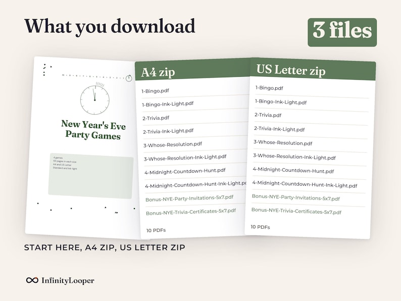 New Years Eve Party Games Bundle Printable, image 15