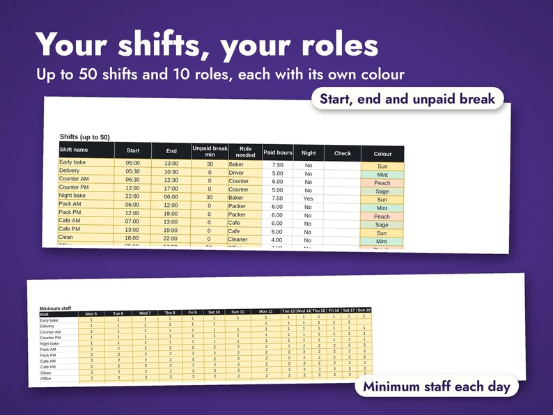Biweekly Employee Schedule Template, image 13