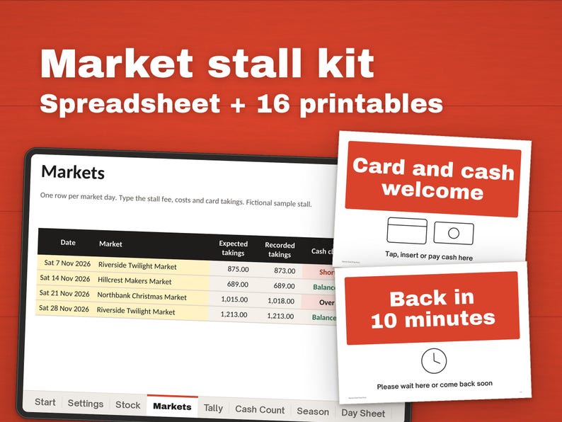 Craft Fair Vendor Bundle