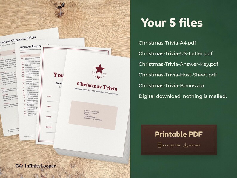 Christmas Trivia Printable, image 10