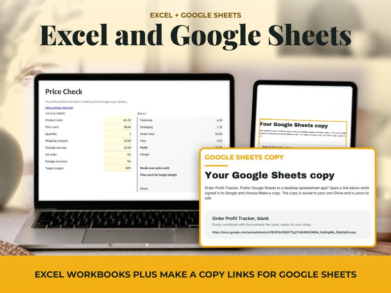 Profit Tracker Spreadsheet for Orders, image 9