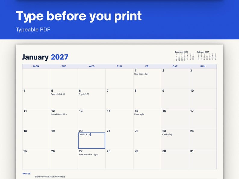 2027 Calendar Bundle, image 6