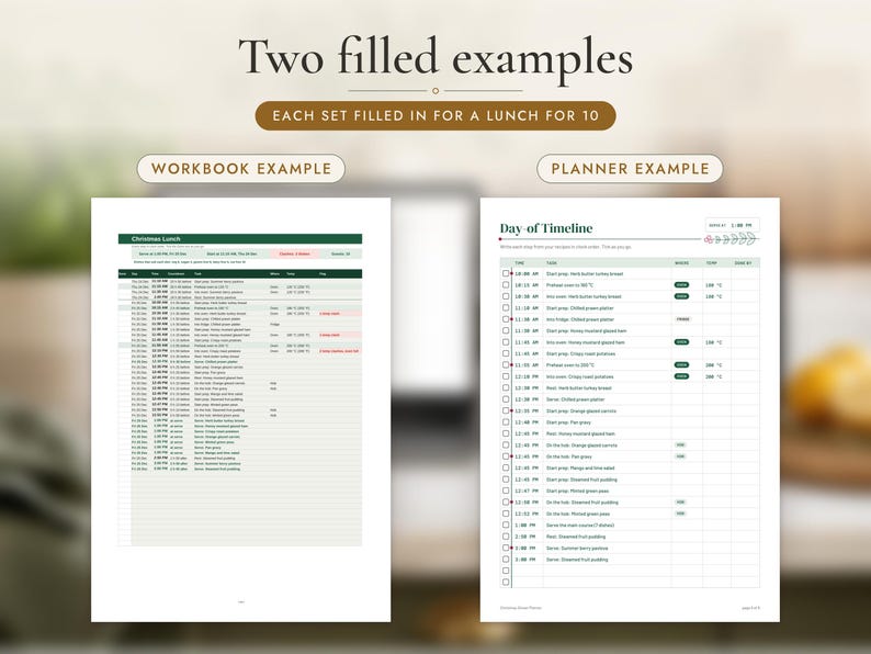 Christmas Dinner Planning Bundle, image 11
