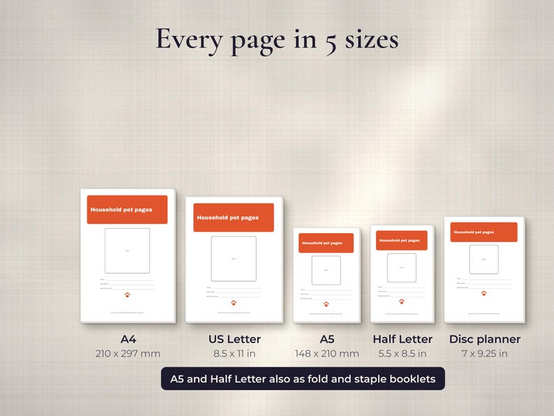 Pet Health Records Printable PDF Bundle, image 14