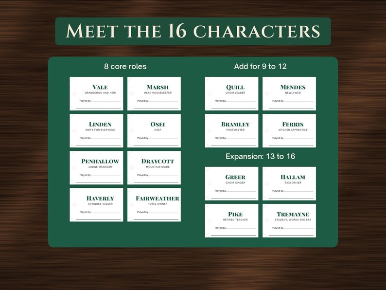 Christmas Murder Mystery Party Game for Adults, image 3