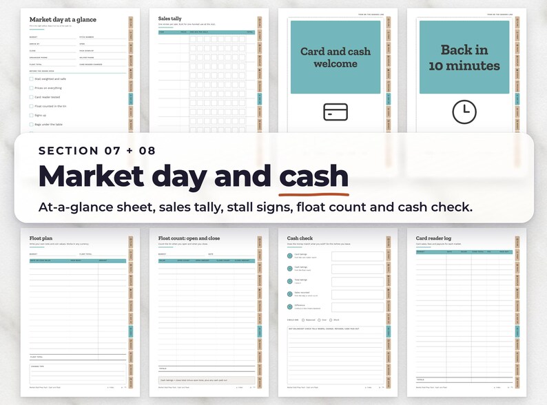 Craft Fair Planner Printable, image 6
