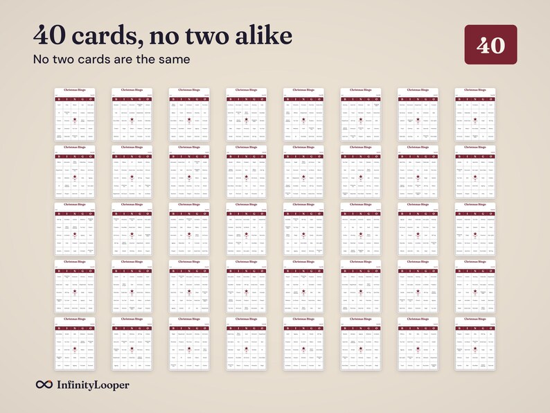 Christmas Bingo Printable, image 3