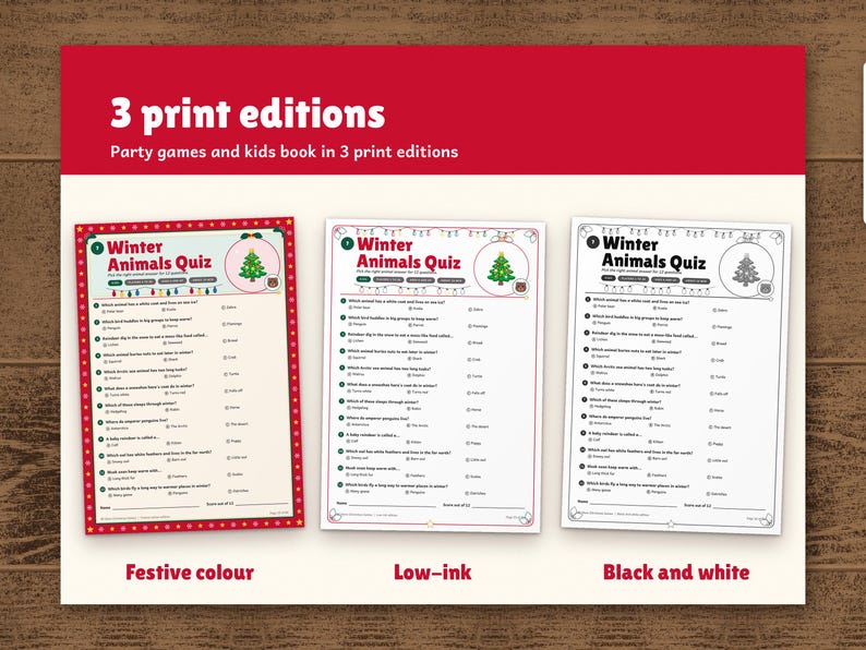Christmas Games Bundle Printable, image 10