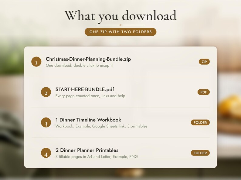 Christmas Dinner Planning Bundle, image 14