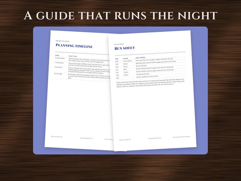 Murder Mystery Party Game for Adults, image 9
