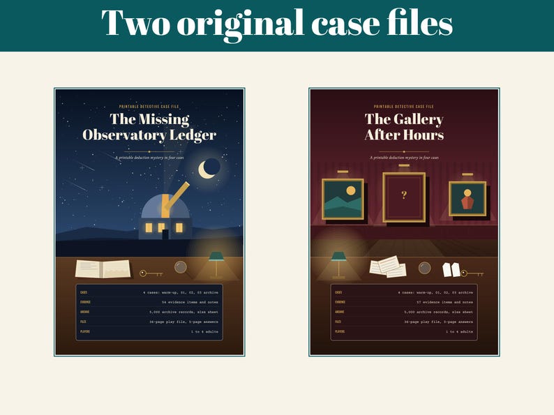 Detective Game Bundle for Adults, image 3