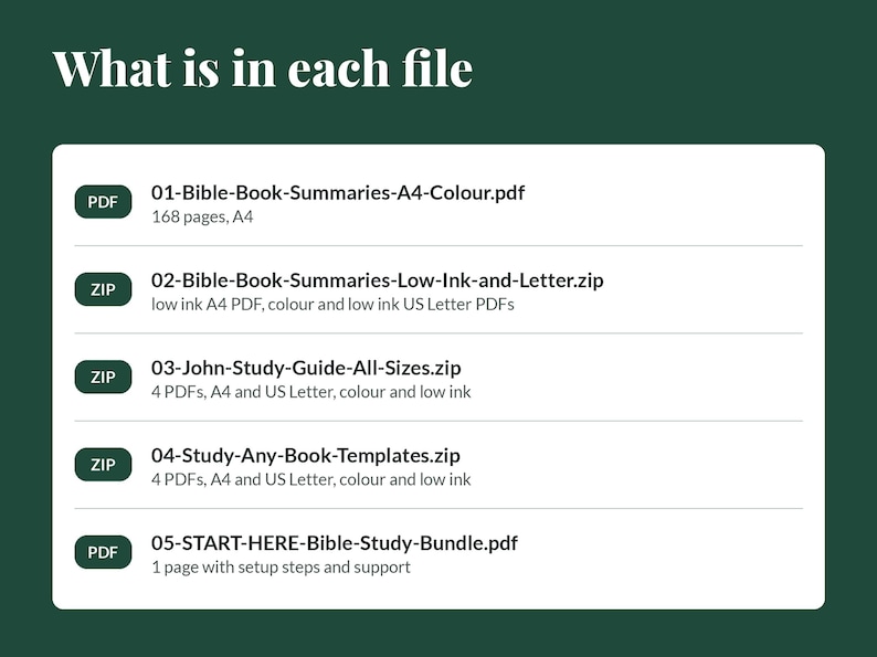 Bible Study Bundle Printable, image 3