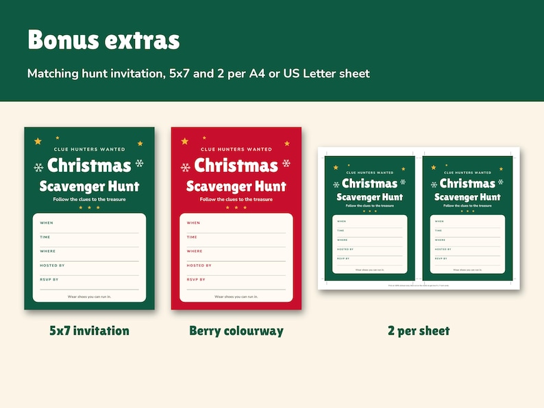 Christmas Scavenger Hunt for Kids Printable, image 15