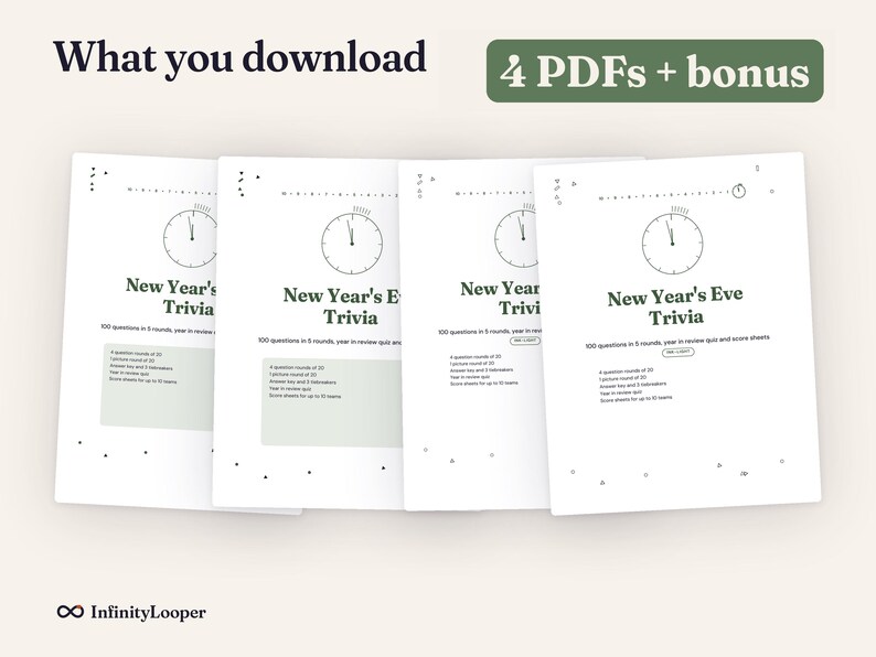 New Years Eve Trivia Game Printable, image 14