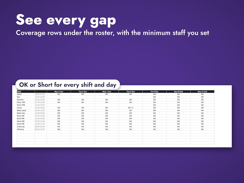 Weekly Employee Schedule Template, image 11
