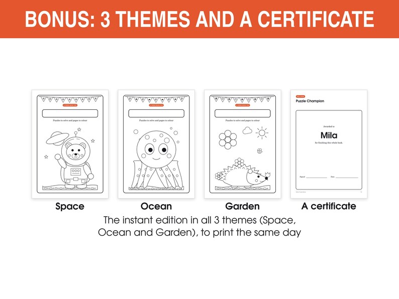 Personalized Kids Activity Book, image 14