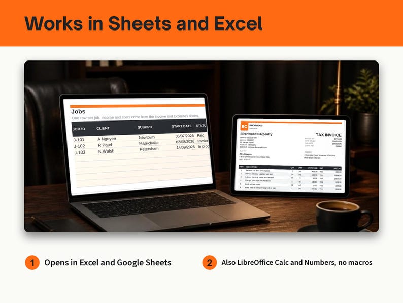 Invoice Template Bundle for Australian Tradies, image 15