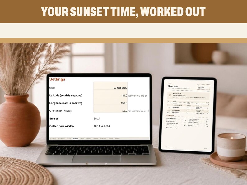 Wedding Day Timeline and Vendor Run Sheet Bundle, image 8