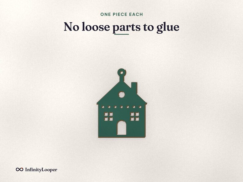 Christmas Ornament SVG Laser Cut Files, image 11