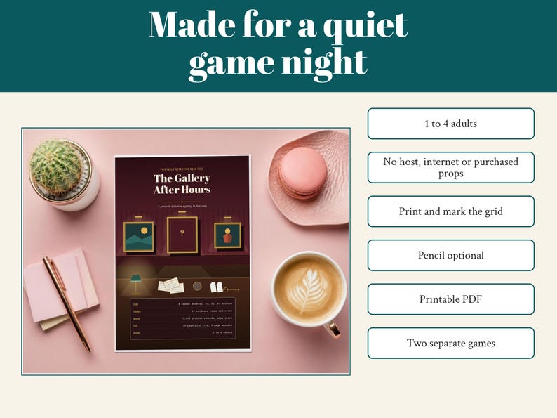 Detective Game Bundle for Adults, image 15