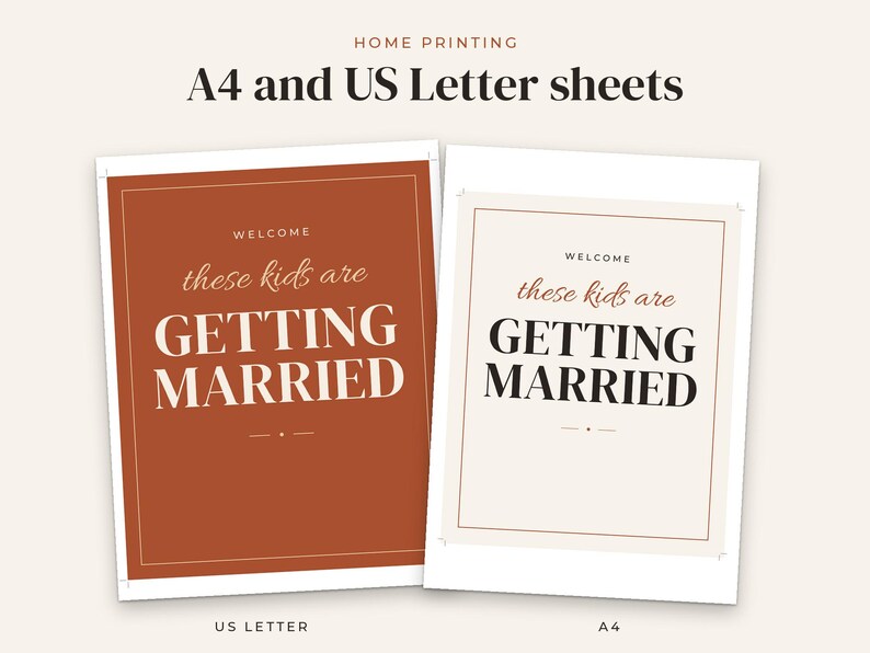 Wedding Welcome Sign Template, image 13