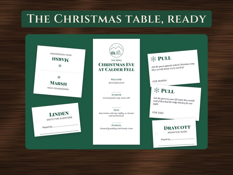 Christmas Murder Mystery Party Game for Adults, image 11