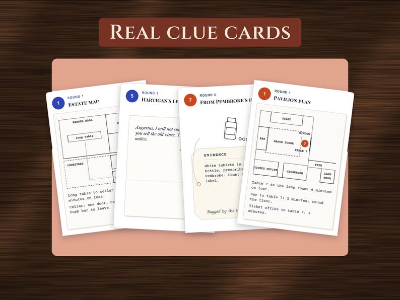 Murder Mystery Party Game Bundle, image 6