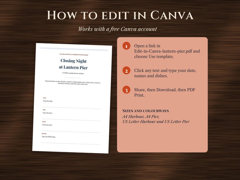 Murder Mystery Party Game for Adults, image 13