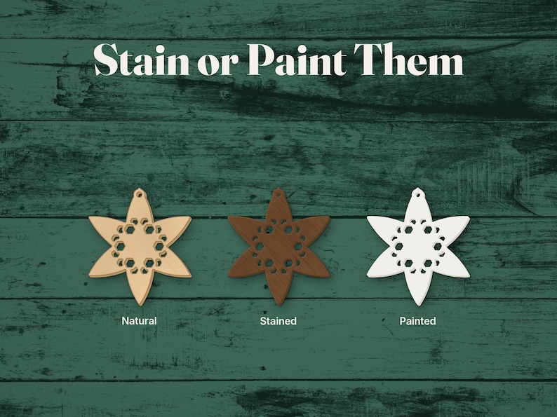 Snowflake Ornament SVG Laser Cut Files, image 13