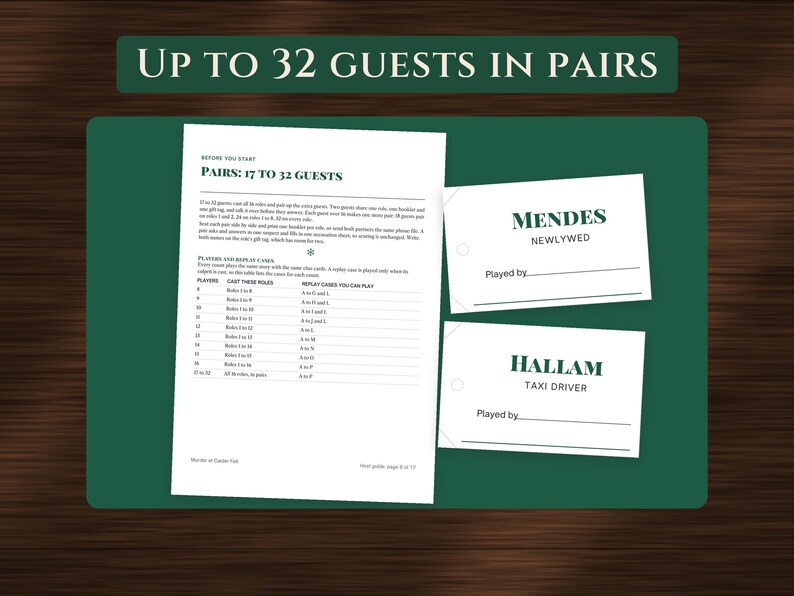 Christmas Murder Mystery Party Game for Adults, image 14