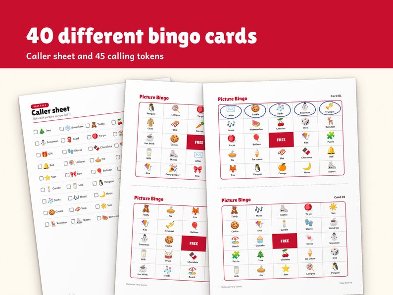 Christmas Party Games Printable, image 11