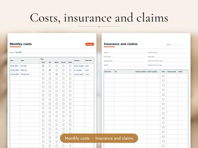 Dog Health Record Printable PDF, image 12