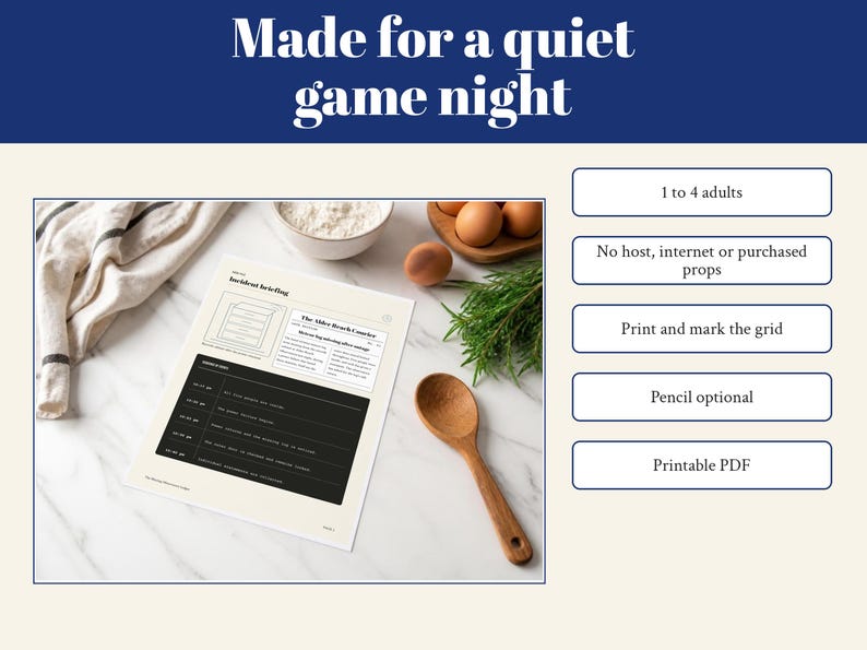 Printable Detective Game for Adults, image 15