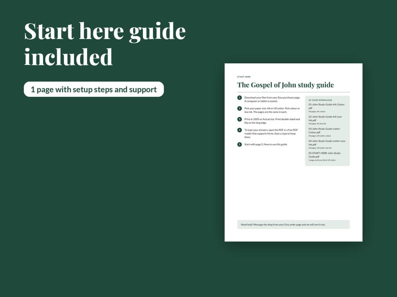Gospel of John Bible Study Guide Printable, image 12