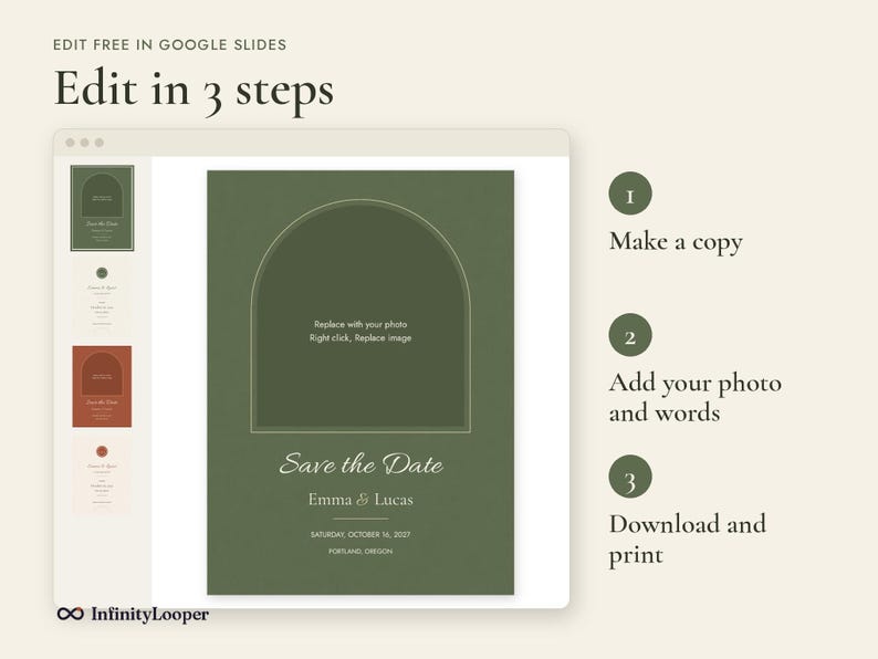 Photo Save the Date Template, image 7
