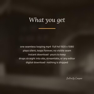 Cozy Tavern Fireplace Bar Animated Background for Spotify Canvas · 1080p MP4 image 3