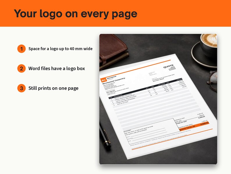 Invoice Template for Australian Tradies, image 8