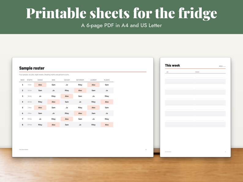 Cleaning Schedule Spreadsheet, image 13