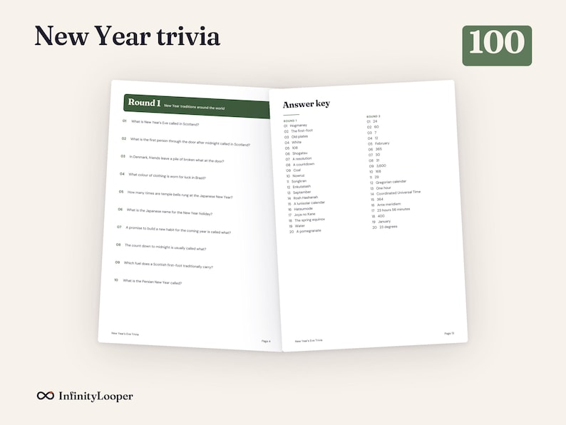 New Years Eve Party Games Bundle Printable, image 4