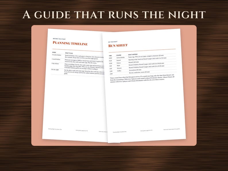 Murder Mystery Party Game for Adults, image 9