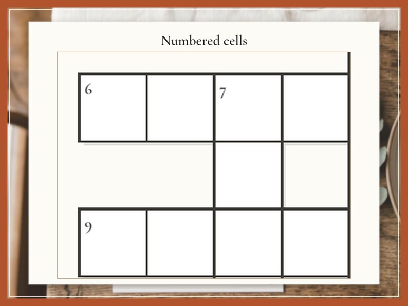 Wedding Crossword Sign, image 5