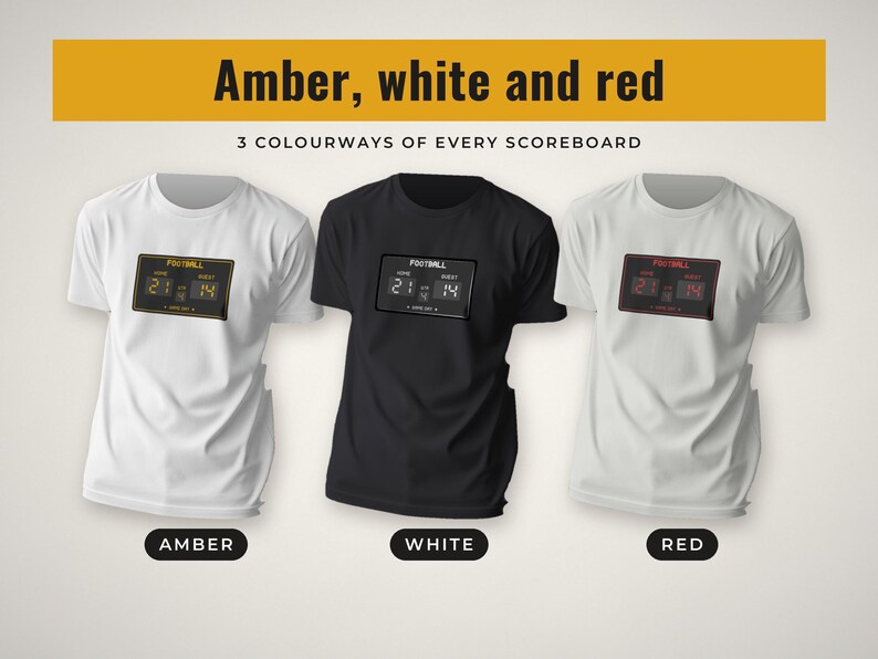 Scoreboard Shirt Svg Bundle, image 3