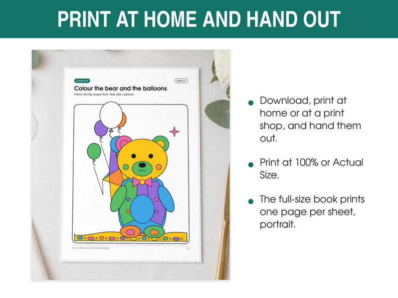Kids Wedding Activity Book, image 15