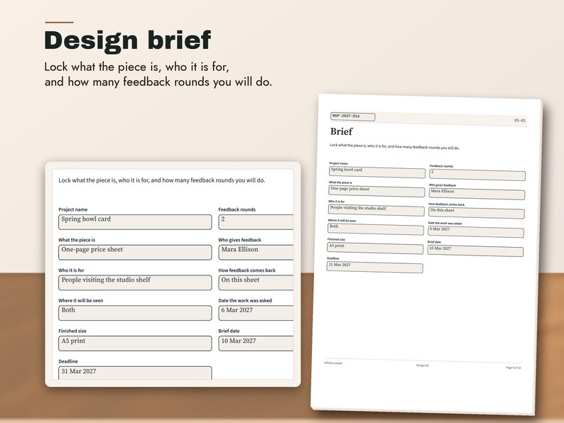 Graphic Designer Client Onboarding Template, image 11