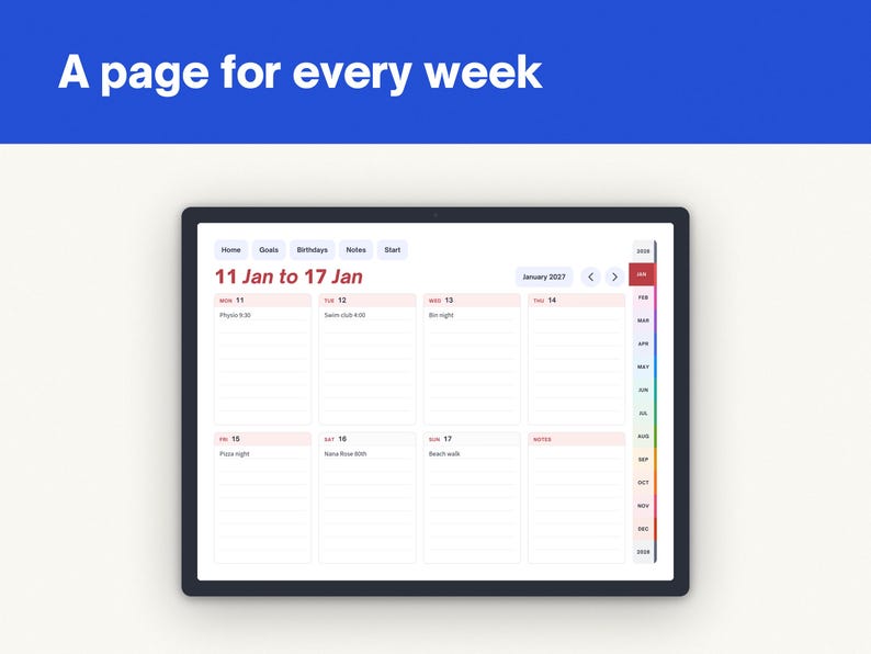 2027 Digital Planner, image 6